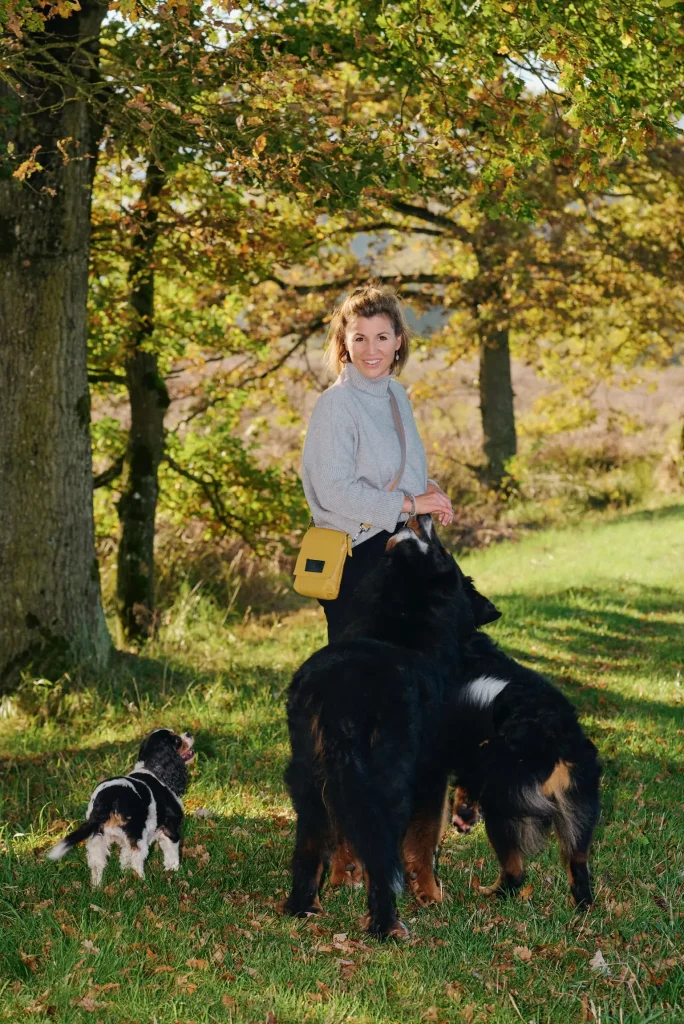 Aline Zwahlen Fernandez Model Schweiz Hunde